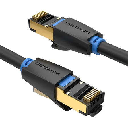 Kabel VENTION IKABF Cat.8 1m (czarny)