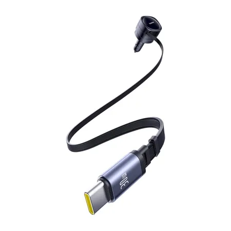 Ładowarka samochodowa BASEUS Enjoyment Max 60W 2xUSB-C (czarna)