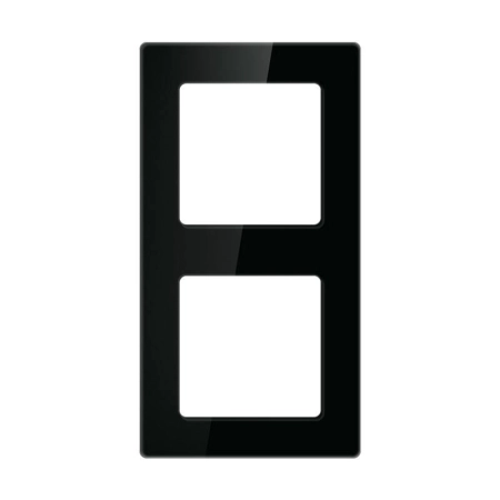 Ramka AVATTO N-TS10-Frame-B2 podwójna (czarna)