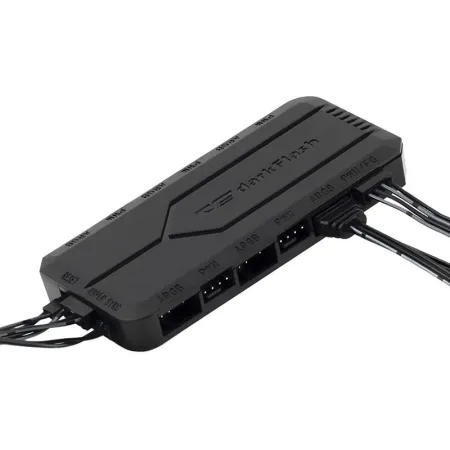 Kontroler wentylatorów DARKFLASH RC2 ARGB/PWM (czarny)