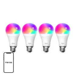Żarówka inteligentna MEROSS MSL120 Wi-Fi 4szt (HomeKit)