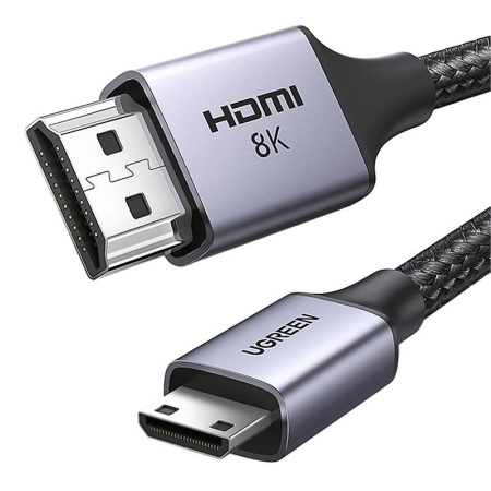 Kabel UGREEN HD163 mini HDMI-HDMI 2m (czarny)