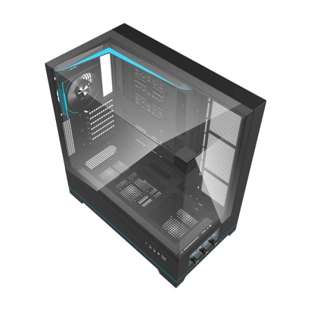 Obudowa komputerowa DARKFLASH DY450 PRO + 1 wentylator (czarna)
