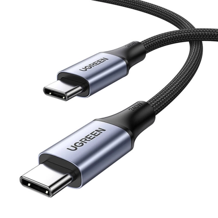 Kabel UGREEN US535 USB-C-USB-C 2m (czarny)
