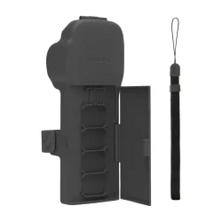 Etui ochronne SUNNYLIFE z paskiem do Osmo Pocket 3 (szare)