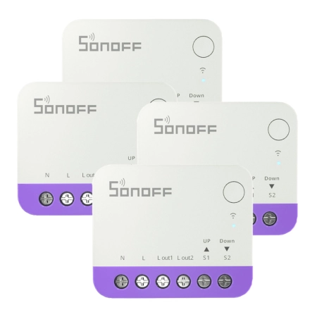 Zestaw 4x przełącznik rolet SONOFF MINI-RBS Wi-Fi