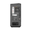 Obudowa komputerowa DARKFLASH DY460 + 4 wentylatory ARGB (czarna)