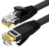 Kabel RJ45 UGREEN NW102 Cat.6 10m płaski (czarny)