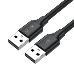 Kabel UGREEN US102 USB-A-USB-A 2m (czarny) Kabel UGREEN US102 USB-A-USB-A 2m (czarny)