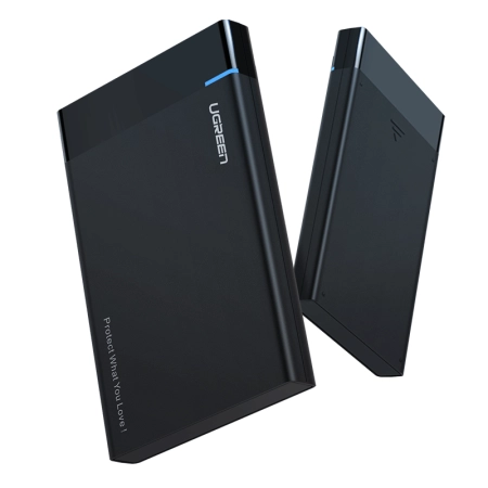 Obudowa dysku UGREEN US221 2,5" SATA USB 3.0 (czarna)