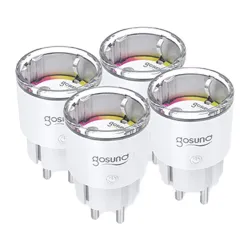 Gniazdko smart GOSUND EP2-Z ZigBee 10A 4szt. Gniazdko smart GOSUND EP2-Z ZigBee 10A 4szt.