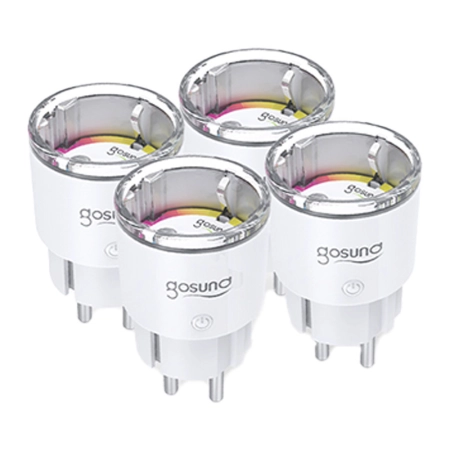 Gniazdko smart GOSUND EP2-Z ZigBee 10A 4szt.