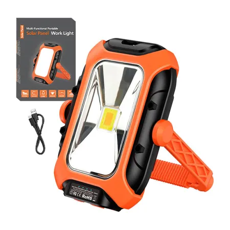Lampa warsztatowa SUPERFIRE GM05 500lm z panelem solarnym