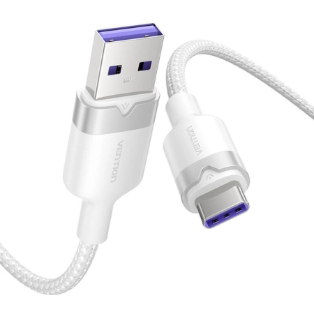 Kabel VENTION CTOWF USB-A-USB-C 1m (biały)