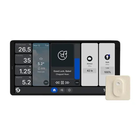 Panel sterowania SHELLY Wall Display X2 Wi-Fi/BLU (srebrny)