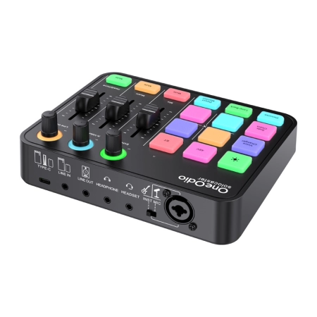 Mikser Audio i Karta dźwiękowa OneOdio Solocaster
