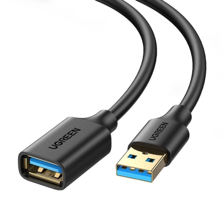 Kabel UGREEN US129 USB-A-USB-A 2m (czarny)