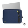 Zestaw pokrowiec na laptopa TOMTOC Defender-A13 + Etui 14'' (granatowe)