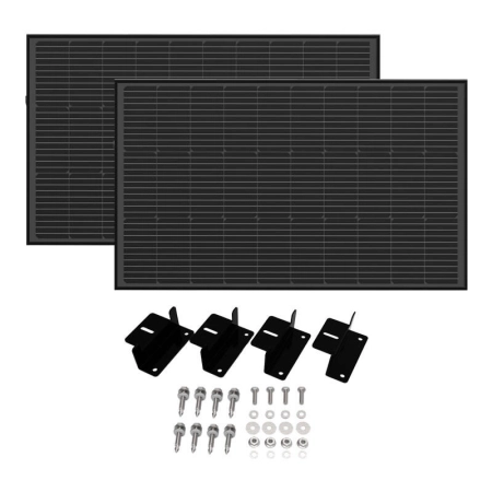 Panel fotowoltaiczny ECOFLOW 100W zestaw 2 szt + nóżki