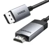 Kabel UGREEN DP119 DisplayPort-HDMI 3m (czarny)