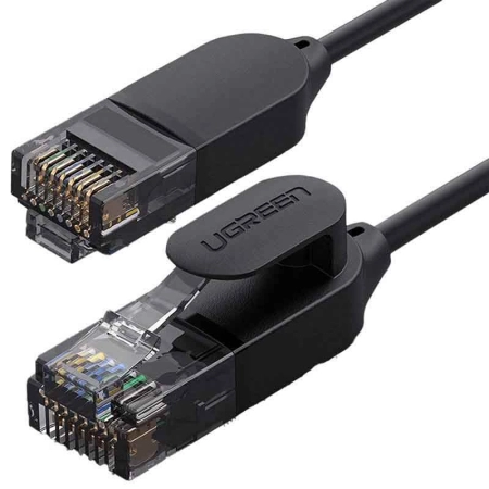 Kabel RJ45 UGREEN NW122 Cat.6A 3m (czarny)