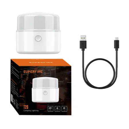 Lampa kempingowa SUPERFIRE T20 180lm USB