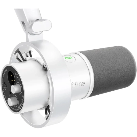 Mikrofon dynamiczny Fifine K688W (biały)