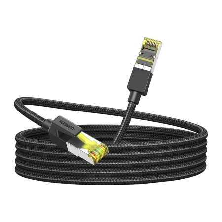 Kabel RJ45 UGREEN NW150 Cat.7 10m (czarny)