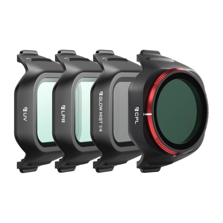 Zestaw filtrów FREEWELL Everyday DJI Mini 5 Pro UV+CPL+LPR+Glow Mist 1/4