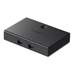 Przełącznik KVM UGREEN 30345 2x1 USB 2.0 (czarny)