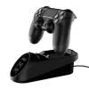 Stacja ładująca IPEGA PG-9180 do padów PS4 (czarna)