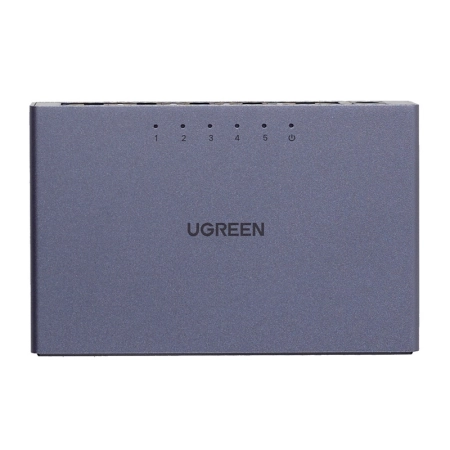 Switch ETHERNET UGREEN CM633 5-portowy Gigabit (czarny)