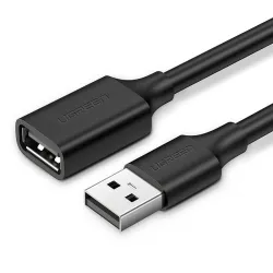 Kabel UGREEN US103 USB-A-USB-A 3m (czarny) Kabel UGREEN US103 USB-A-USB-A 3m (czarny)