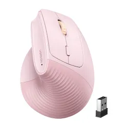 Mysz bezprzewodowa UGREEN M571 2.4GHz+BT (różowa) Mysz bezprzewodowa UGREEN M571 2.4GHz+BT (różowa)
