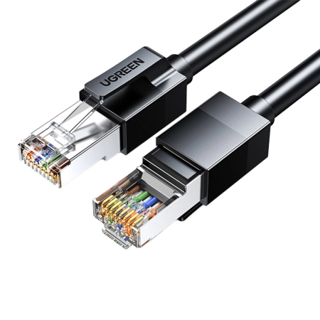 Kabel UGREEN NW316 RJ45 Cat.6 1.5m F/UTP (czarny)