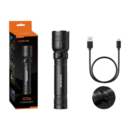 Latarka SUPERFIRE GTS6 360lm USB-C