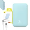 Powerbank BASEUS Magnetic Mini 5000mAh 20W USB-C (niebieski)