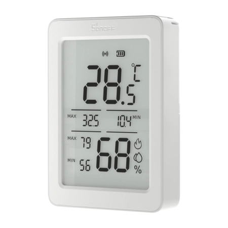 Czujnik Temperatury i Wilgotności ZigBee LCD Sonoff AirGuard TH SNZB-02DR2