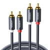 Przewód 2RCA (Cinch) do 2RCA (Cinch) UGREEN  AV104 3m (czarny)
