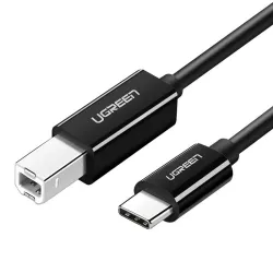 Kabel UGREEN US241 USB-C-USB-B 1m (czarny)