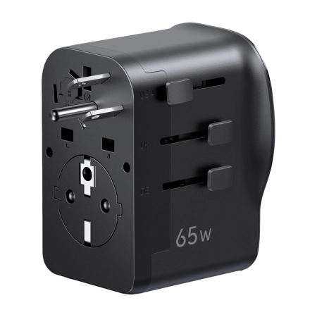 Adapter podróżny UGREEN S550 65W 2xUSB-C 1xUSB-A