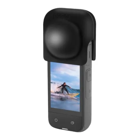 Osłona obiektywu silikonowa PULUZ do Insta360 X4/X5 (czarna)