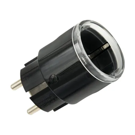 Gniazdko inteligentne SHELLY Plug S MTR Gen3 12A (czarne)