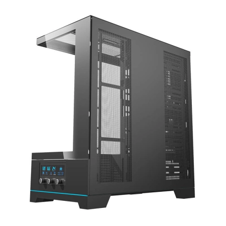 Obudowa komputerowa DARKFLASH DY451 bez wentylatorów (czarna)