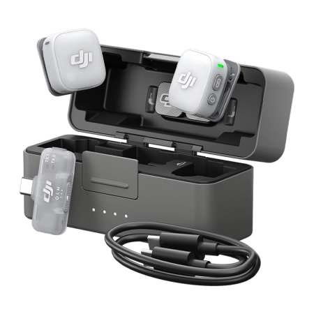 System mikrofonów bezprzewodowych DJI Mic Mini 2 (2 TX + 1 Mobile RX + Etui ładujące)