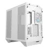 Obudowa komputerowa DARKFLASH DY470 + 4 wentylatory (biała)