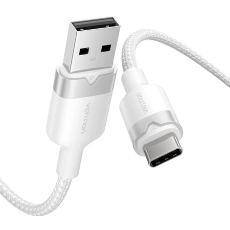 Kabel VENTION CTNWF USB-A-USB-C 1m 3A (biały)