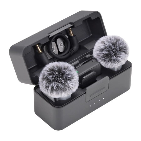 System mikrofonów bezprzewodowych DJI Mic Mini 2 (2 TX + 1 RX + Etui ładujące)