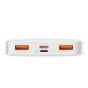 Powerbank BASEUS Bipow 10000mAh 20W 2xUSB USB-C (biały)