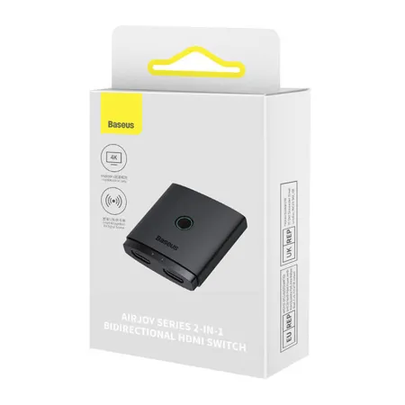 Adapter BASEUS HDMI 2w1 (czarny)